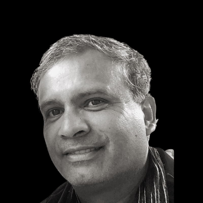 Portrait of Kanna Rajan, PhD (ABD), Chief Scientist